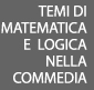 temi di matematica e logica nella commedia